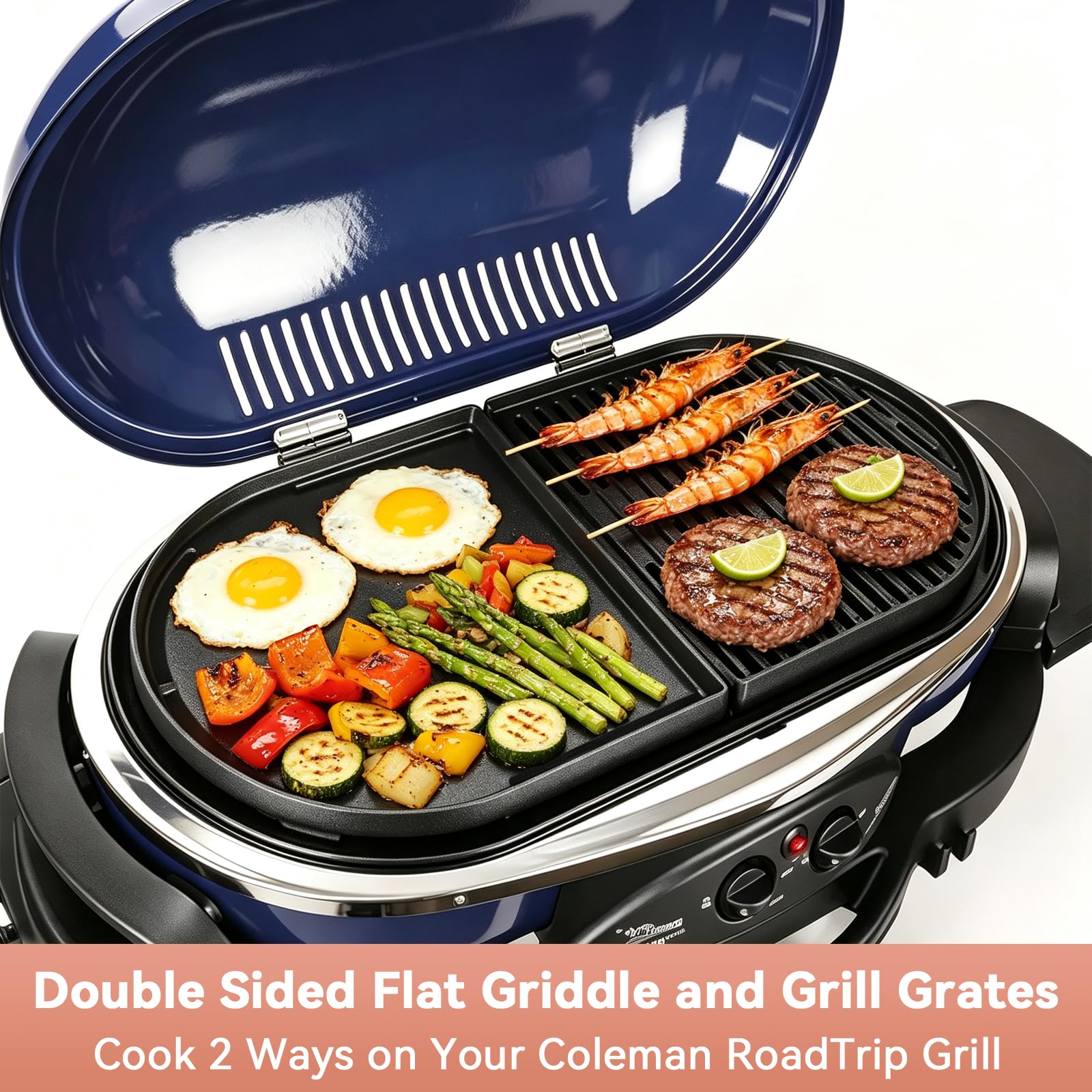 Amazon.com : RoadTrip 285 Cast Iron Griddle for Coleman 2 burner